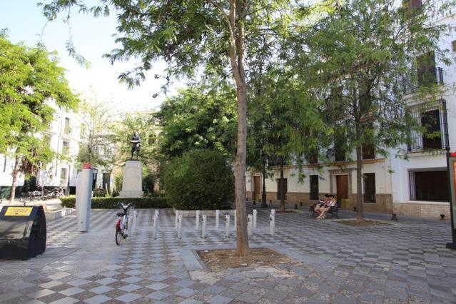 San Esteban Bajo Sevilla Buitenkant foto